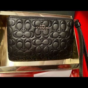 Coach wristlet